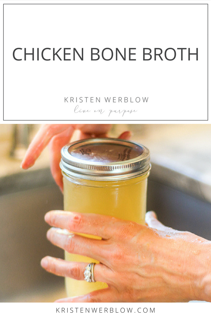 Chicken Bone Broth | KristenWerblow.com