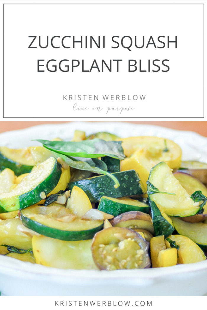 Zucchini Squash Eggplant Bliss Kristen Werblow